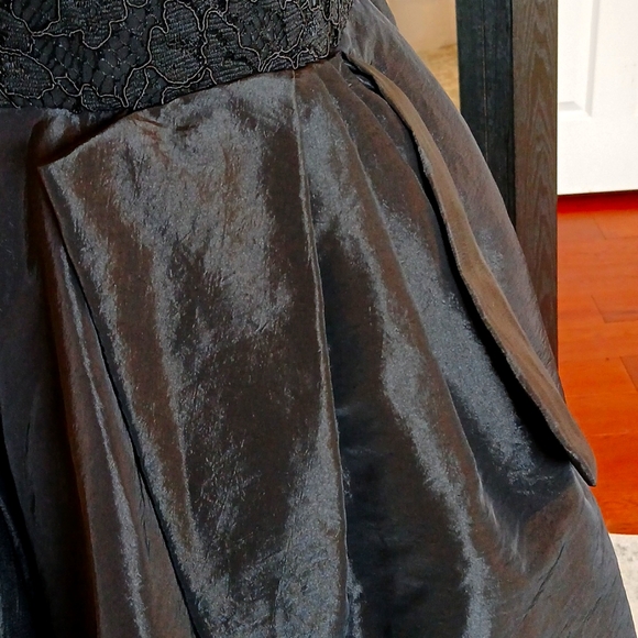 Marchesa Notte Black Lace Cocktail Dress Size 4 - Picture 5 of 14